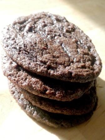 Chocolate Raspberry Cookies